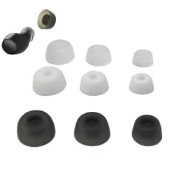 S/M/L Silicone Ear Tips In-Ear Tips Earbuds for Jabra Elite 75t/ 65t/ Active/ Sport Evolve Wireless Headphones Ear Sleeve