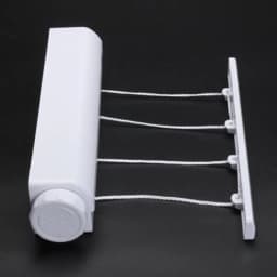 Retractable Laundry Hanger Telescopic Indoor Wall Mounted Clothes Line Drying Rack Clothesline for Bathroom Home Balconies