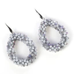 INKDEW New Fashion Water Drop Earrings for Women Faceted Beads Handmade Crystal Big Long Earrings Jewelry Vintage boho EA004