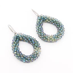 INKDEW New Fashion Water Drop Earrings for Women Faceted Beads Handmade Crystal Big Long Earrings Jewelry Vintage boho EA004