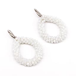 INKDEW New Fashion Water Drop Earrings for Women Faceted Beads Handmade Crystal Big Long Earrings Jewelry Vintage boho EA004