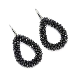 INKDEW New Fashion Water Drop Earrings for Women Faceted Beads Handmade Crystal Big Long Earrings Jewelry Vintage boho EA004