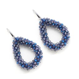 INKDEW New Fashion Water Drop Earrings for Women Faceted Beads Handmade Crystal Big Long Earrings Jewelry Vintage boho EA004