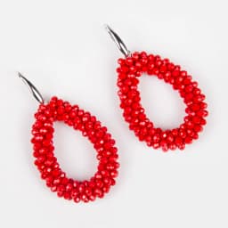 INKDEW New Fashion Water Drop Earrings for Women Faceted Beads Handmade Crystal Big Long Earrings Jewelry Vintage boho EA004