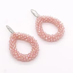 INKDEW New Fashion Water Drop Earrings for Women Faceted Beads Handmade Crystal Big Long Earrings Jewelry Vintage boho EA004