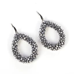 INKDEW New Fashion Water Drop Earrings for Women Faceted Beads Handmade Crystal Big Long Earrings Jewelry Vintage boho EA004