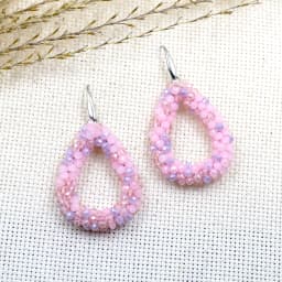 INKDEW New Fashion Water Drop Earrings for Women Faceted Beads Handmade Crystal Big Long Earrings Jewelry Vintage boho EA004