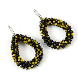 INKDEW New Fashion Water Drop Earrings for Women Faceted Beads Handmade Crystal Big Long Earrings Jewelry Vintage boho EA004