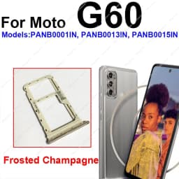 Sim Card Tray Slot Holder For Motorola Moto G10 G20 G30 G50 G60 G60S G50 5G Reader Card Socket Adapter Replacement Parts