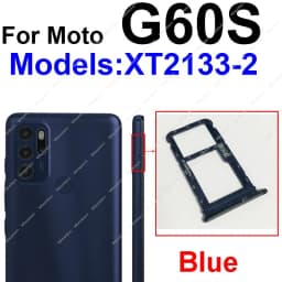 Sim Card Tray Slot Holder For Motorola Moto G10 G20 G30 G50 G60 G60S G50 5G Reader Card Socket Adapter Replacement Parts