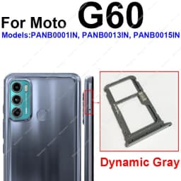 Sim Card Tray Slot Holder For Motorola Moto G10 G20 G30 G50 G60 G60S G50 5G Reader Card Socket Adapter Replacement Parts