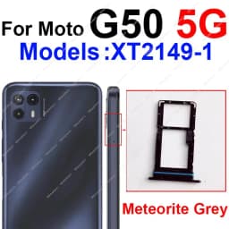 Sim Card Tray Slot Holder For Motorola Moto G10 G20 G30 G50 G60 G60S G50 5G Reader Card Socket Adapter Replacement Parts