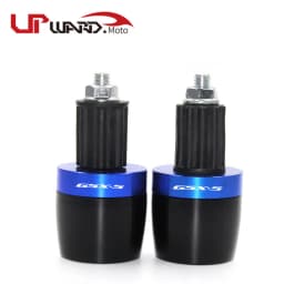 Motorcycle 7/8" 22MM Handlebar Hand Grips Handle Bar End Cap Fit For GSXS GSX-S 125 150 750 1000 F ABS GSXS750 GSXS1000