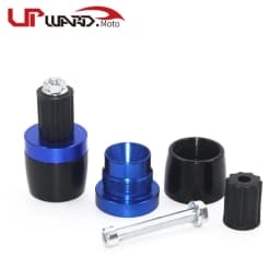 Motorcycle 7/8" 22MM Handlebar Hand Grips Handle Bar End Cap Fit For GSXS GSX-S 125 150 750 1000 F ABS GSXS750 GSXS1000