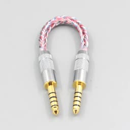 99% 8 Core Pure Silver Gold 16 OCC Mxied Cable 4.4mm Balanced 3.5mm Stereo Male to Male Audio Adapter IFI Zen DAC LN007720