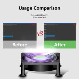 Cooling Fan for Android TV Box Router Computer Cooler Set Top Box Wireless Silent Quiet TVBox Cooler USB Power Radiator Mini Fan