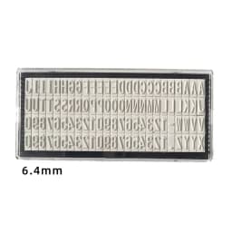 3mm/4mm/6.4mm DIY Personalised Stamp Digital Letters Plate Custom Name Address Rubber Stamp Craft Accessories Tools