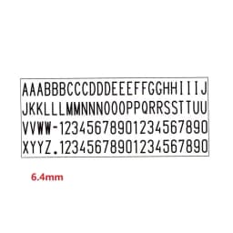 3mm/4mm/6.4mm DIY Personalised Stamp Digital Letters Plate Custom Name Address Rubber Stamp Craft Accessories Tools