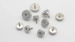 Furniture Felt Glides 18/20/22/24/28mm With Screw For Home Furniture Chair Glider Set Floor Protection Accessories