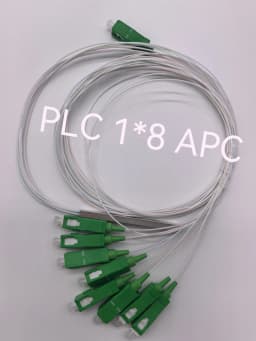 5pcs 10pcs Opitc Fiber Splitter 1x2 1×4 1×8 1×16 1×32 Optical Fiber Connector Tube Splitter SC APC Connector Splitter Connector