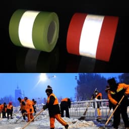 Reflective Tape For Chothing Safety Fabric Webbing Trim Strip Sew On