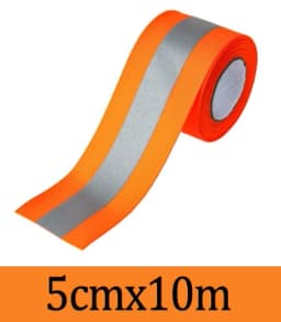 Reflective Tape For Chothing Safety Fabric Webbing Trim Strip Sew On