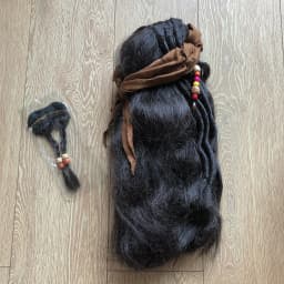 Halloween Costume for Unisex Adult Pu Pirate Captain Jack Sparrow Wigs Hat Carnival Party Props Accessories