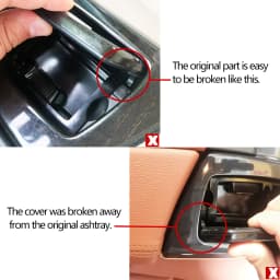 New Center Console ABS Ashtray Box Assembly Replacement For Bmw 5 Series F10 F11 F18 51169213656 51169206347