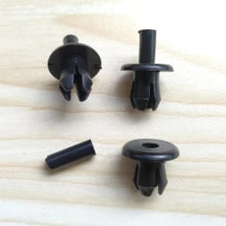 20/50Pcs Bumper Splash Guard Sill & Wheel Arch Lining Plastic Rivet Trim Clips Fastener For VW Volkswagen Skoda Audi A3 A4 A6