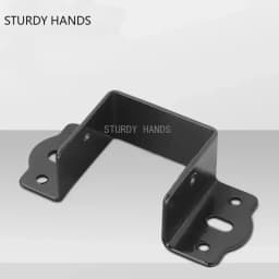4PC/lot Cold Rolled Steel Bedstead Fixed Accessories Bed Beam Hook Up Corner Bracket Wardrobe Beams Connector Furniture Hardware