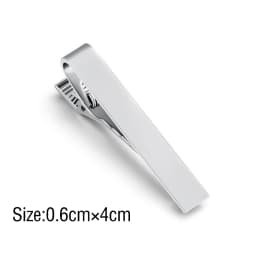 Tie Clip Fashion Style Ties for Men Metal Tone Simple Bar Clasp Practical Necktie Accessories Clasp Tie Pin for Mens Collar Clip