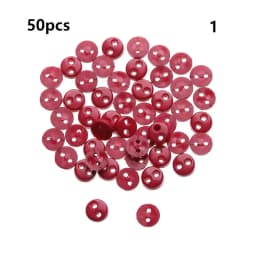 50 Pcs/lot Mini Metal Buttons 3mm/4mm/5mm Handmade Cute DIY doll clothes round buttons Miniature Doll Clothes Accessories