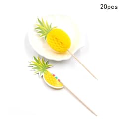 20/50PCS Coconut Tree Watermelon Paper Umbrella Cocktail Parasols Drink Fruit Picks Cake Topper Birthday Party DIY Home Supplies