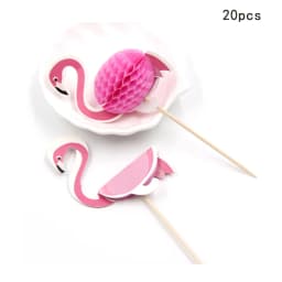 20/50PCS Coconut Tree Watermelon Paper Umbrella Cocktail Parasols Drink Fruit Picks Cake Topper Birthday Party DIY Home Supplies