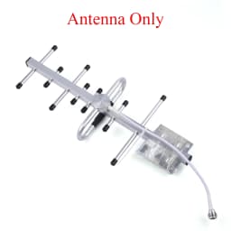 Outdoor 2G/3G/4G LTE Yagi Antenna 10dBi 698-2700MHz N Female with RG58 Coaxial Cable for Wireless Devices