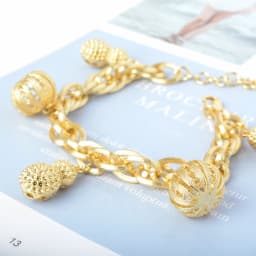 Sunny Jewelry Fashion Cute Charm Bracelets Pumpkin Gourd For Women Hand Chains Link Chain High Quality For Engagement Gift