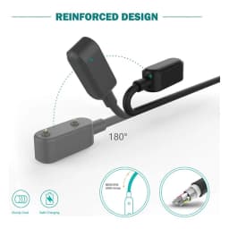 Magnetic USB Charger for Huawei Watch Fit 3/ Fit/ Fit2/ Band 7/ Huawei Band 10 / Honor Watch ES Charging Cable 3.3ft Smartwatch