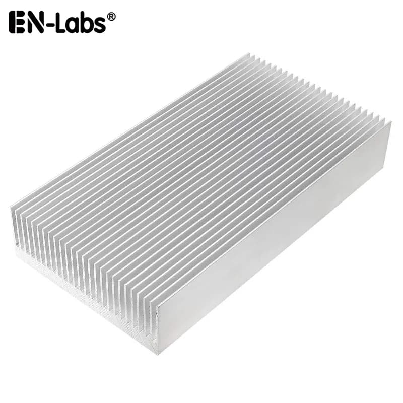 Aluminum Radiator HeatSink High Power, 80x27x160mm Heat Sink Cooling Cooler for LED Power Transistor Amplifier IC MOSFET SCR Etc