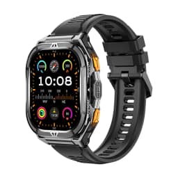Smart Watch Men Women 1.83" AMOLED Screen 1000mAh Bluetooth Call Sports Fitness Bracelet IP68 Waterproof Smartwatch For Android