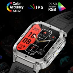 Smart Watch Men Women 1.83" AMOLED Screen 1000mAh Bluetooth Call Sports Fitness Bracelet IP68 Waterproof Smartwatch For Android