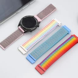 Band For Samsung Galaxy Watch 7/FE/4/5 Pro/6 classic/active 2 44mm 40mm Nylon correa Bracelet Huawei GT 4 5 6 20mm 22mm Straps