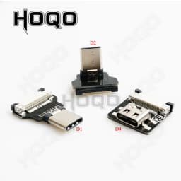 Hoqo Flexible Flat Cable For Raspberry Pi Type-C Mini/Micro USB Extension Ribbon FFC FPV Slim Flat Soft Flexible FPC Charge FPV