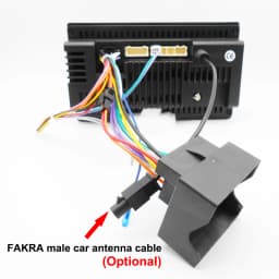 Quadlock Wiring Harness 16 Pin Plug to Quad Lock Connector Car Radio Cable Adapter for Golf Mk5 Mk6 Jetta 6 Octavia Mk1 Mk2