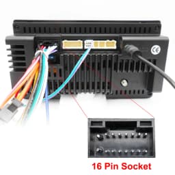Quadlock Wiring Harness 16 Pin Plug to Quad Lock Connector Car Radio Cable Adapter for Golf Mk5 Mk6 Jetta 6 Octavia Mk1 Mk2