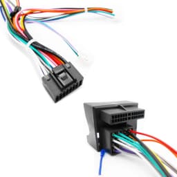 Quadlock Wiring Harness 16 Pin Plug to Quad Lock Connector Car Radio Cable Adapter for Golf Mk5 Mk6 Jetta 6 Octavia Mk1 Mk2
