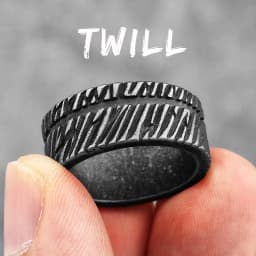 Simple Vintage Black Geometry Stainless Steel Mens Rings Trendy Charm for Male Boyfriend Biker Jewelry Creativity Gift Wholesale