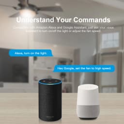 SONOFF iFan04-H Wifi Smart Fan Light Controller 433 Mhz Remote Control 220-240V Smart Home Switch Work with Alexa Google Home