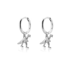 Dinosaur Pendant Pendiente Drop Earring Animal Piercing Ohrringe Jewelry 2025 Rock Punk Chic Jewels
