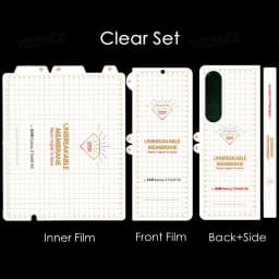 Matte Soft Hydrogel Film For Samsung Galaxy Z Fold 8 Ultra 7 SE 6 5 4 3 2 W26 W25 W24 Clear Screen Protector Anti Fingerprint