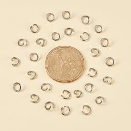 304 Stainless Steel Open Jump Rings Metal Connectors for Diy Jewelry Finding Making Accessories Wholesale Supplies